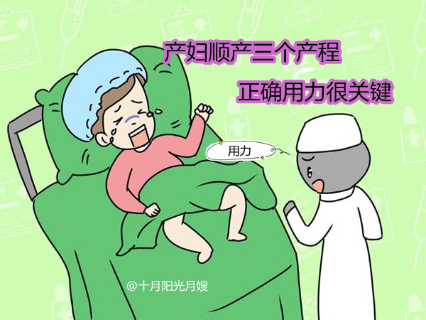 產(chǎn)婦順產(chǎn)三個(gè)產(chǎn)程，正確用力很關(guān)鍵！